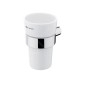 Nimco Bormo - Porte brosse à dents et dentifrice, chrome BR 11058KU-26