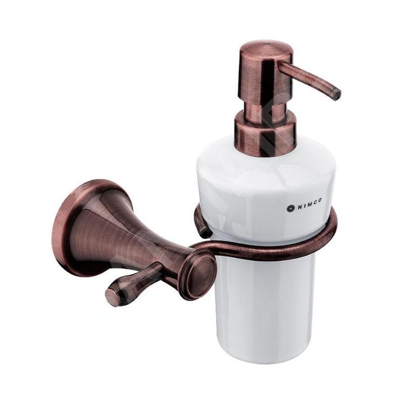 Nimco Lada - Distributeur de savon liquide avec support, cuivre LA 19031KU-80