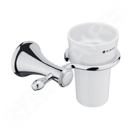 Nimco Lada - Porte brosse à dents et dentifrice, chrome LA 19058KU-26
