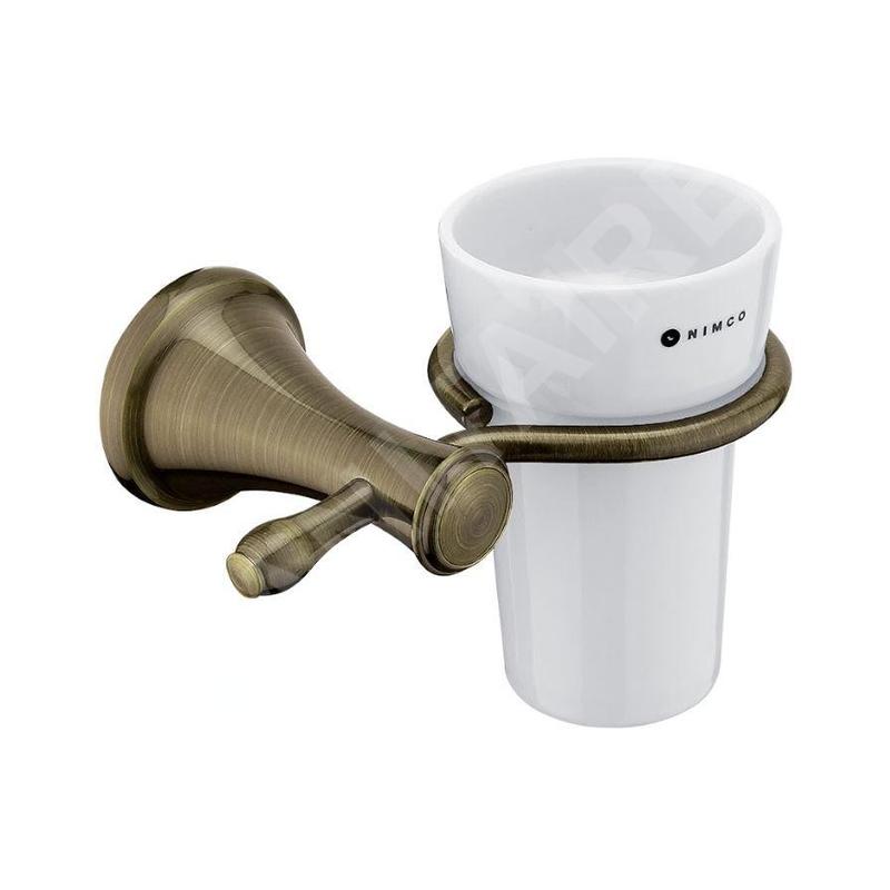 Nimco Lada - Porte-brosse à dents et porte-dentifrice, laiton LA 19058KU-65
