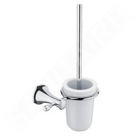 Nimco Lada - Brosse de toilette avec support mural, chrome LA 19094KU-26