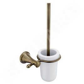 Nimco Lada - Brosse de toilette murale, avec support, laiton LA 19094KU-65