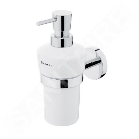 Nimco Unix - Distributeur de savon liquide avec support, chrome UN 13031KU-T-26