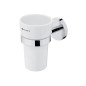 Nimco Unix - Porte brosse à dents et dentifrice, chrome UN 13058KU-26