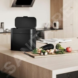 Simplehuman Poubelles - Poubelle, 4 l, noir mat CW1647