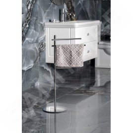 Sapho Accessoires de salle de bains Gedy - Porte-serviettes sur pied, chrome 143113