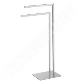 Sapho Accessoires de salle de bains Gedy - Porte-serviettes sur pied, chrome 133113