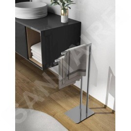 Sapho Accessoires de salle de bains Gedy - Porte-serviettes sur pied, chrome 133113