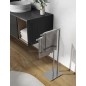 Sapho Accessoires de salle de bains Gedy - Porte-serviettes sur pied, chrome 133113