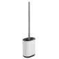 Sapho Accessoires de salle de bains Gedy - Brosse WC mural avec support, blanc 683302