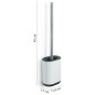 Sapho Accessoires de salle de bains Gedy - Brosse WC mural avec support, blanc 683302