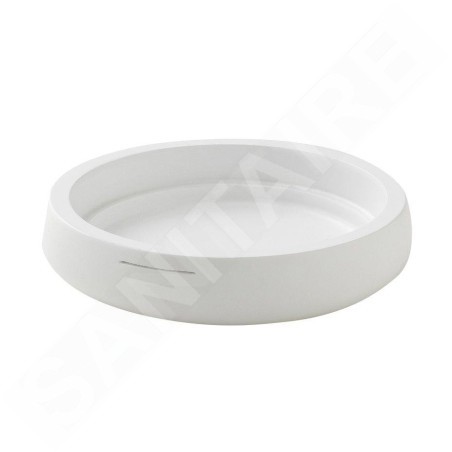 Sapho Gedy Kira - Porte-savon à poser, blanc mat KI1102