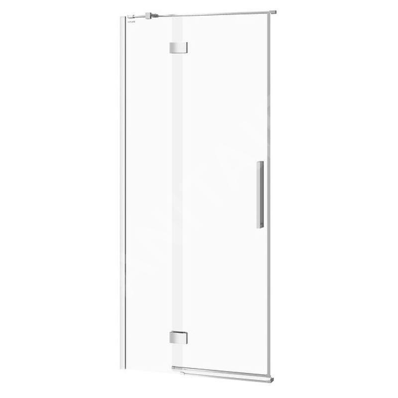 Cersanit Crea - Porte de douche 90x202 cm, gauche, chrome/verre clair S159-005
