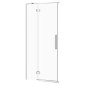 Cersanit Crea - Porte de douche 90x202 cm, gauche, chrome/verre clair S159-005
