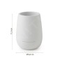 Sapho Gedy Kira - Porte-brosse à dents et dentifrice, blanc mat KI9802