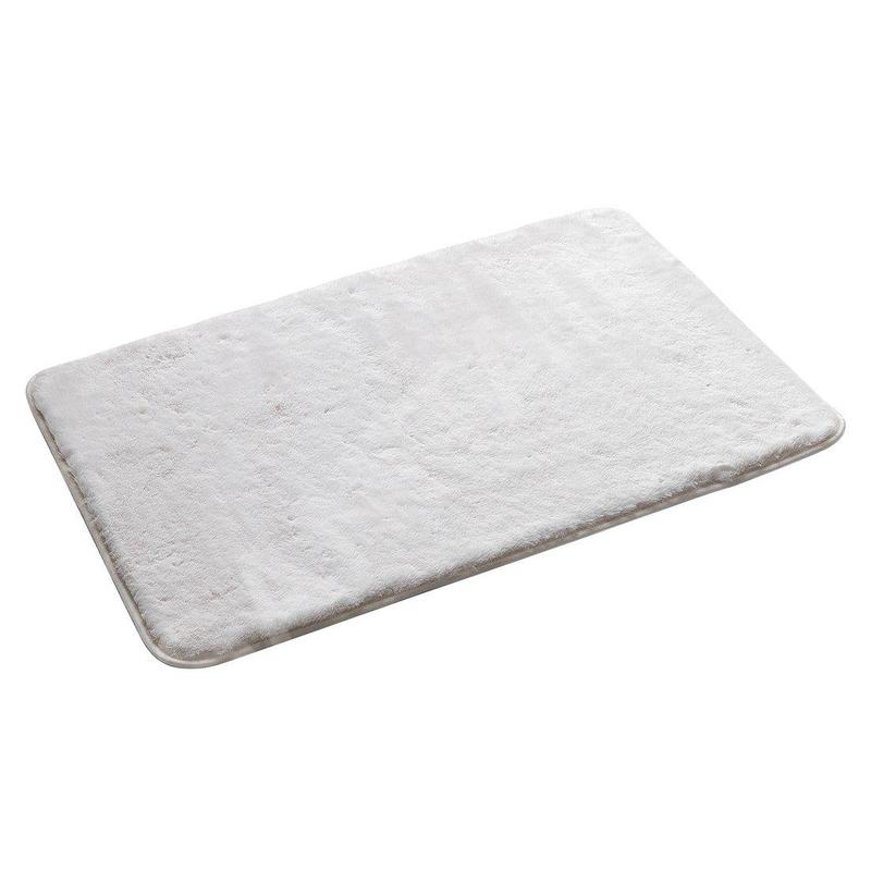 Sapho Accessoires de salle de bains Gedy - Tapis de salle de bains 50 x 80 cm, avec antidérapant, blanc 96FY508002