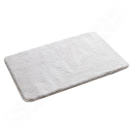 Sapho Accessoires de salle de bains Gedy - Tapis de salle de bains 50 x 80 cm, avec antidérapant, blanc 96FY508002