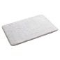 Sapho Accessoires de salle de bains Gedy - Tapis de salle de bains 50 x 80 cm, avec antidérapant, blanc 96FY508002