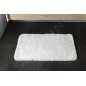 Sapho Accessoires de salle de bains Gedy - Tapis de salle de bains 50 x 80 cm, avec antidérapant, blanc 96FY508002