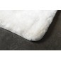 Sapho Accessoires de salle de bains Gedy - Tapis de salle de bains 50 x 80 cm, avec antidérapant, blanc 96FY508002