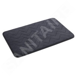 Sapho Accessoires de salle de bains Gedy - Tapis de salle de bains 50 x 80 cm, avec antidérapant, anthracite 96MS508085