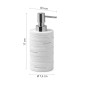 Sapho Gedy Helen - Distributeur de savon à poser, blanc HE8002