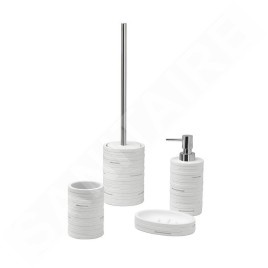 Sapho Gedy Helen - Distributeur de savon à poser, blanc HE8002