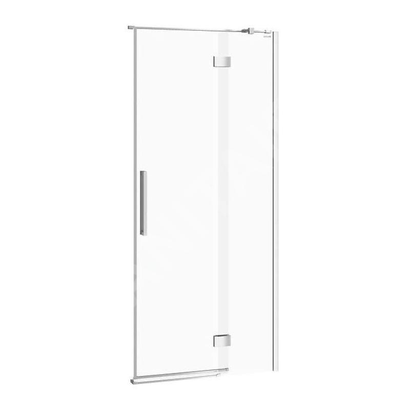 Cersanit Crea - Porte de douche 90x202 cm, droite, chrome/verre clair S159-006