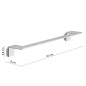 Sapho Gedy Il Giglio - Porte-serviettes, longueur 45 cm, chrome A9214513