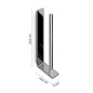 Sapho Gedy Il Giglio - Porte-papier toilette de rechange, chrome A9240213