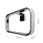Sapho Gedy Il Giglio - Porte-serviettes, longueur 22 cm, chrome A97013