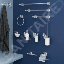 Sapho Gedi Nevis - Porte-serviettes, longueur 50 cm, chrome NV214513