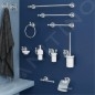Sapho Gedi Nevis - Porte-serviettes, longueur 50 cm, chrome NV214513