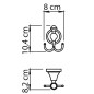 Sapho Gedi Nevis - Crochet double, chrome NV2613