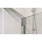 Cersanit Crea - Porte de douche 120x200 cm, chrome/verre clair S159-007