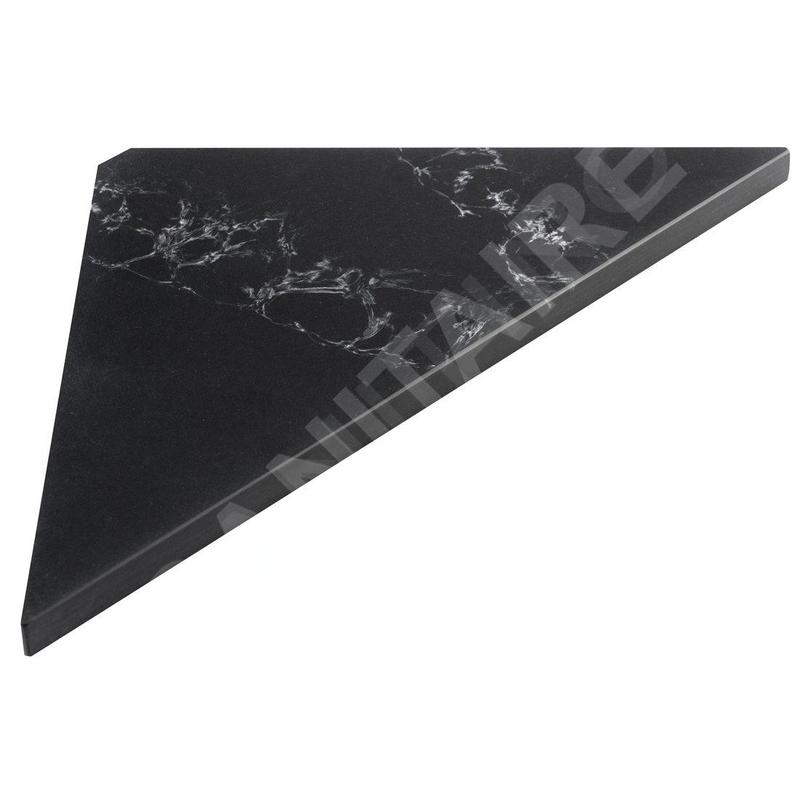 Sapho Abeline - Tablette d'angle, noir AE200-0598