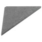 Sapho Abeline - Tablette d'angle, gris AE200-4033