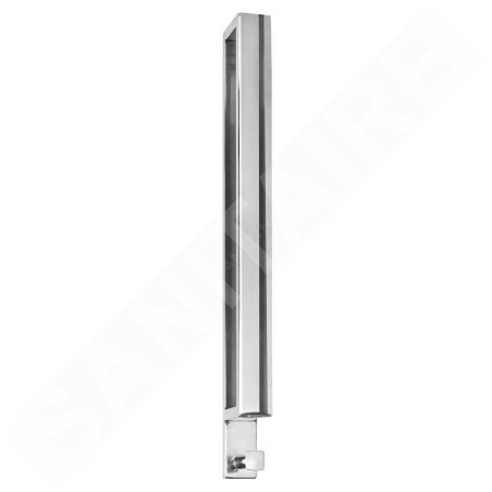 Sapho Ridder - Porte-serviettes, longueur 40 cm, avec crochet, inox 11122100