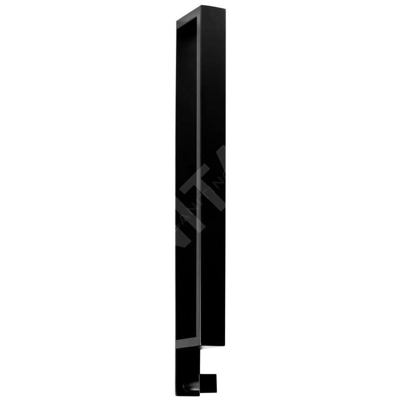Sapho Ridder - Porte-serviettes, longueur 40 cm, avec crochet, noir mat 11122110