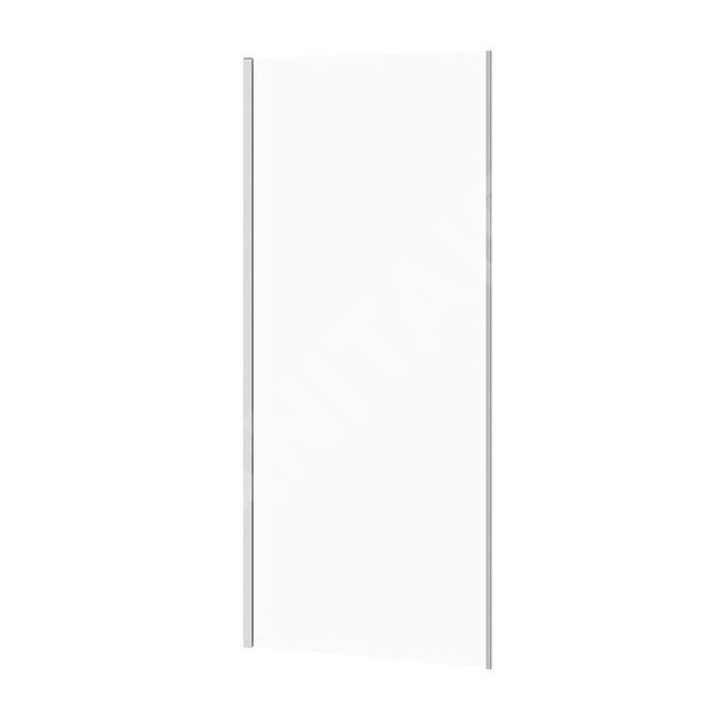 Cersanit Crea - Paroi de douche 86 cm, chrome/verre clair S159-010