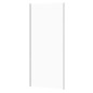 Cersanit Crea - Paroi de douche 86 cm, chrome/verre clair S159-010
