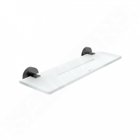 Nimco Unix - Etagère, 40 cm, plexiglas/noir mat UNC X440-90