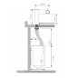 Jet Dryer Robinet infrarouge - Robinet de lavabo électronique avec sécheur, acier inoxydable brossé 8596220013118
