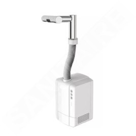 Jet Dryer Robinet infrarouge - Robinet de lavabo électronique avec sécheur, acier inoxydable brossé 8596220013118