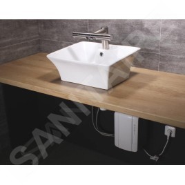 Jet Dryer Robinet infrarouge - Robinet de lavabo électronique avec sécheur, acier inoxydable brossé 8596220013118