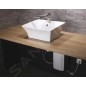 Jet Dryer Robinet infrarouge - Robinet de lavabo électronique avec sécheur, acier inoxydable brossé 8596220013118