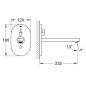 Grohe Eurosmart CE - Mitigeur de lavabo électronique encastré, chrome 36376000