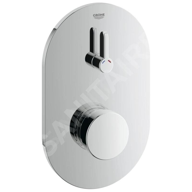 Grohe Eurosmart Cosmopolitan T - Mitigeur auto-refermable de douche encastré, chrome 36321000