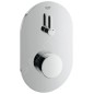 Grohe Eurosmart Cosmopolitan T - Mitigeur auto-refermable de douche encastré, chrome 36321000