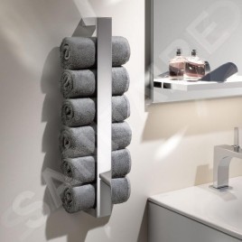 Keuco Edition 11 - Porte-serviettes vertical, hauteur 460 mm, chrome 11170010000